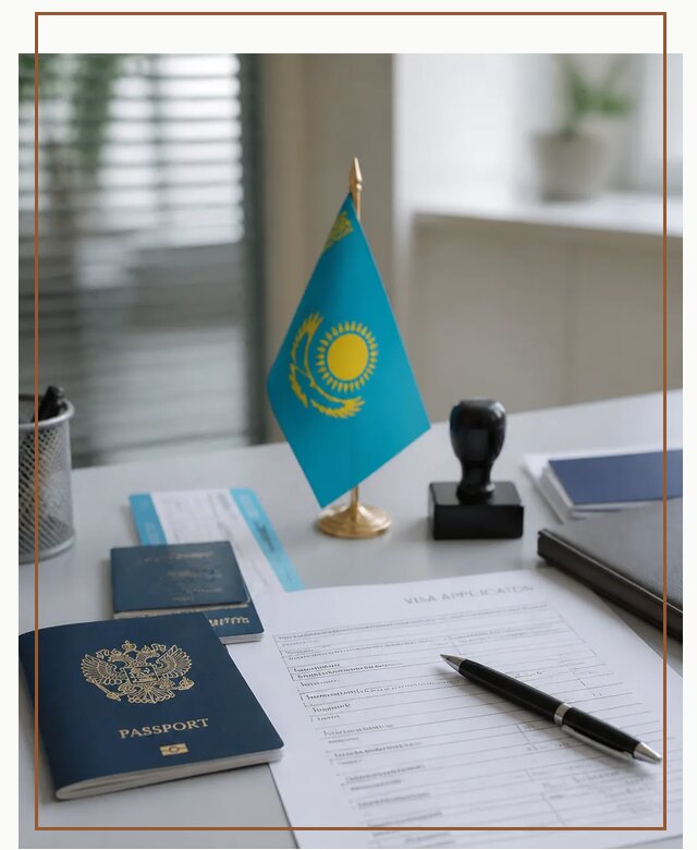 Оформление визы в Казахстан для поездки и работы в Уссурийске