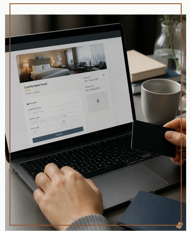 Оплата бронирования Booking в Уссурийске по цене от 4640 р. | Гиперактив-Сср